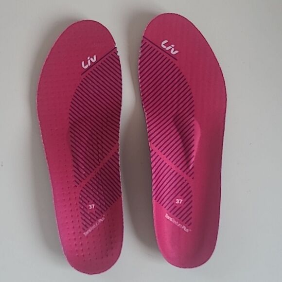 Giant Liv Fera Mountain Bike Cycling Shoes Black & Pink Size 37 - Picture 14 of 15